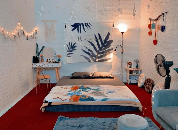 Top 50 cách trang trí xốp dán tường phòng ngủ đẹp nhất